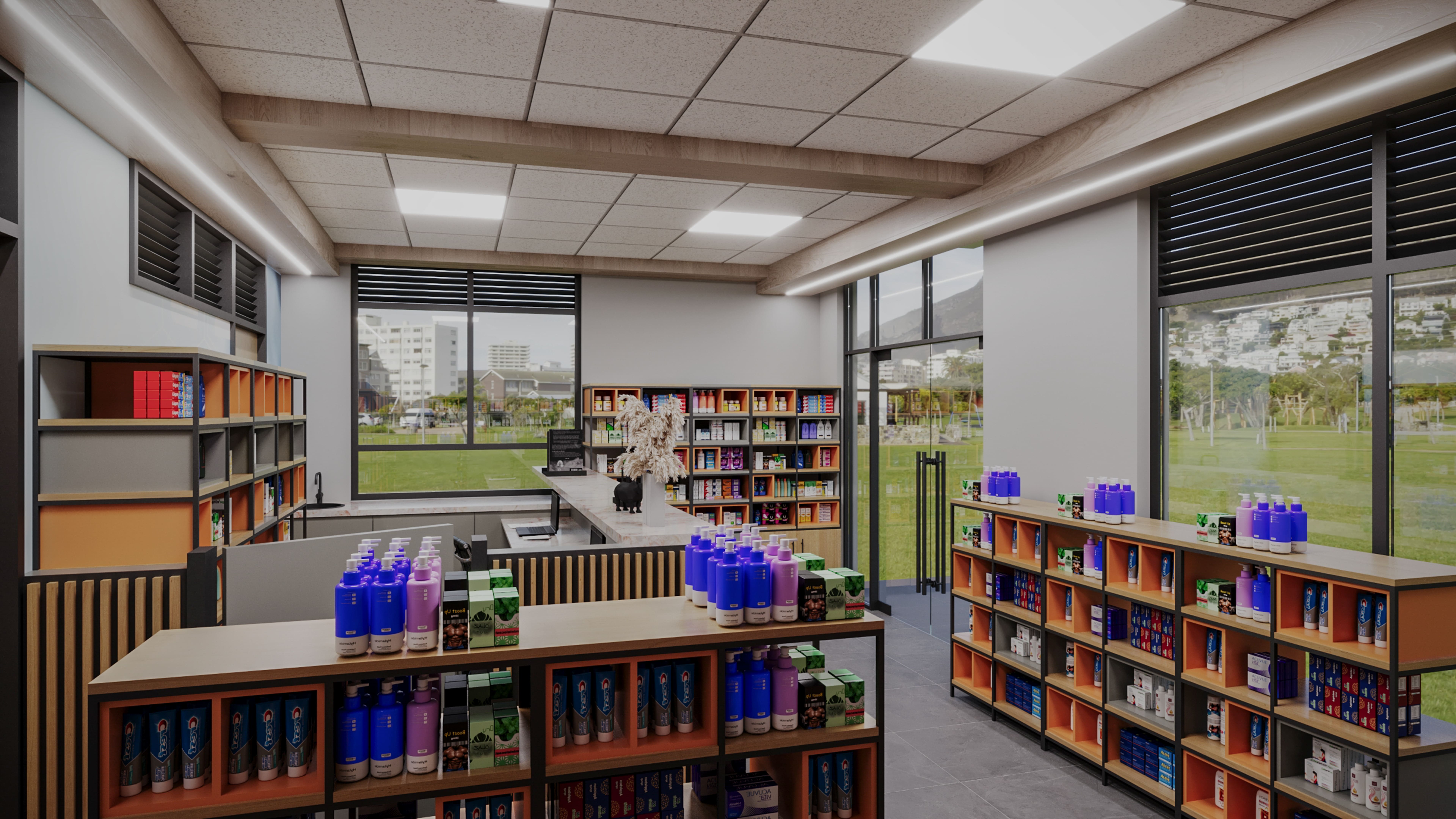 Modern Pharmacy Layout